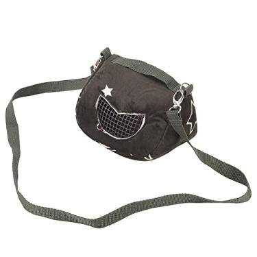 Imagem de Zerodis Produtos para Animais de Estimação Suprimentos para Animais de Estimação Pequenos Gaiolas Pequenas Bolsa Estilingue Mensageiro para de Conforto Leve Viagem Pequenos Transportador de Flanela