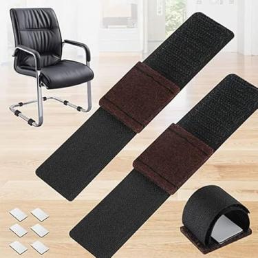 Imagem de 2 peças protetor de móveis criativo espesso resistente ao desgaste capa antiderrapante para pés de cadeira cortável