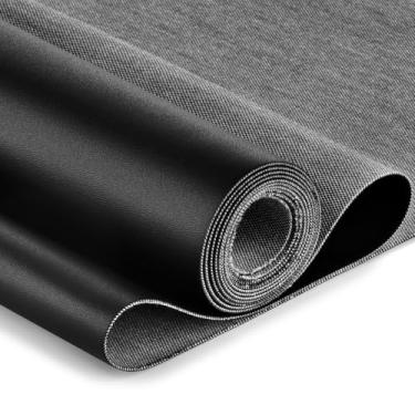 Imagem de Tecido de vinil marinho de 2 metros, couro sintético estofado, tecido sintético macio à prova d'água para barcos ao ar livre, assentos de carro, artesanato de estofados, costura DIY, sofá 137 cm x 183