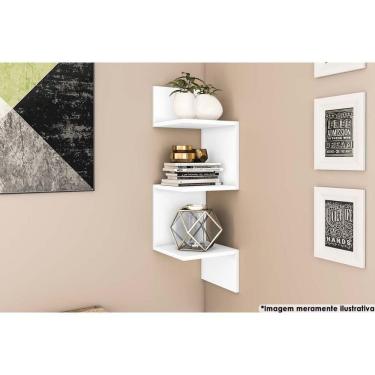 Imagem de Prateleira Quarto Solteiro Am 3079 Branco - Movelbento