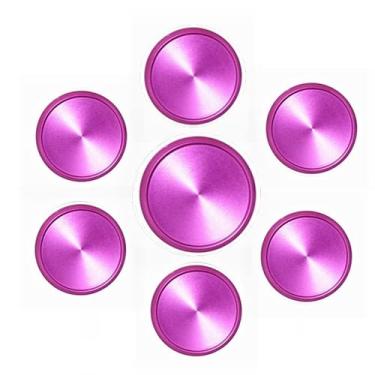 Imagem de ITSYHPRO 11 unidades de discos de expansão de metal de 3,15 cm rosa DIY Planner Premium Discos para Notebook Expansor Disco de Metal 2025 (Rosa, 1,25 polegadas/32 mm)