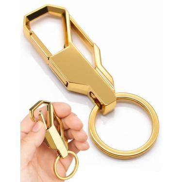 Imagem de Chaveiro Mosquetão De Metal Gancho Argola Carro Mochila Moto - hagende