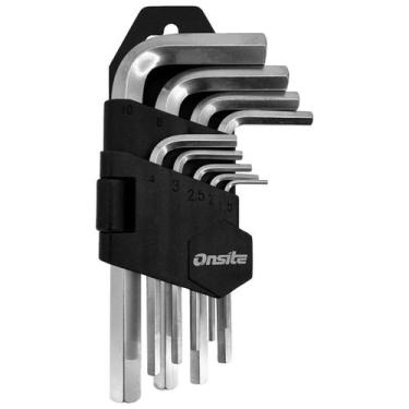 Imagem de Jogo De Chave Allen 1,5Mm Á 10Mm 9 Peças (702684) - Onsite