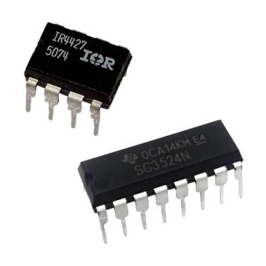 Imagem de Kit 1 Ci Sg3524 / 1 Ci Ir4427 Kit Fonte Usina E Jfa - ST, SG3524-IR442