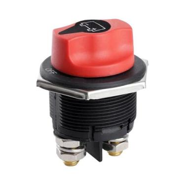 Imagem de Desconector De Bateria De Alta Corrente Para Carro, Moto E Barco, Kit 