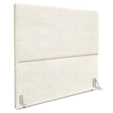 Imagem de Cabeceira Queen 160 Cm Com Frame Luna Boucle Artte Bege