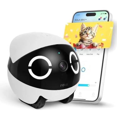 Imagem de Câmera Robô Inteligente, Full HD, Wi-Fi, Visão Noturna