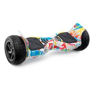 Imagem de Hoverboard Skate Elétrico Original 8.5 Offroad Led Bluetooth Grafite Brinovar-Unissex