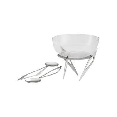 Imagem de Saladeira Grande com Par Talher Sava Riva