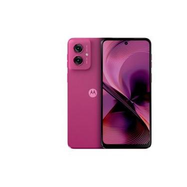 Imagem de Smartphone Motorola Moto g55 5G Rosa 256GB, 8GB RAM + 8GB RAM Boost, Câmera Traseira de até 50MP com AI, NFC, Tela 6.5" com Superbrilho ROSA / Bivolt