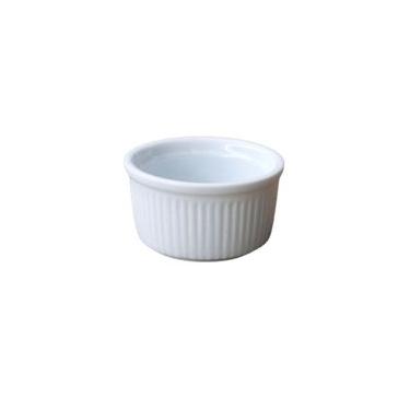 Imagem de Ramekin Canelado Porcelana 6Cm Verbano Gourmet - James.F