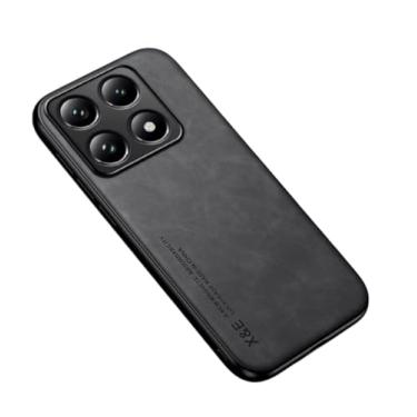 Imagem de Capa Capinha Protetora Luxury Leather Carmuça Para Xiaomi Poco F6 / Poco F6 Pro (POCO F6 5G)