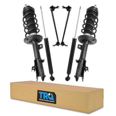 Imagem de Conjunto de suporte frontal completo e kit de amortecedor com elos oscilantes compatíveis com Fiesta