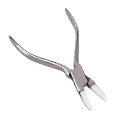 Imagem de harayaa Alicate para saxofone com cabo confortável e fácil de usar, ferramenta ergonômica para reparo de saxofone e oboé. Acessórios para manutenção, Alicate de Cabeça Chata