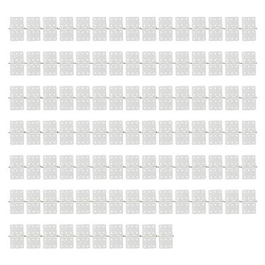 Imagem de Mxfans 100pieces Pinned Nylon Hinges W0.63 and L1.1 RC Airplane Aircraft Parts