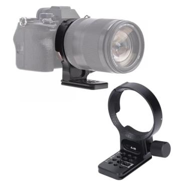 Imagem de Ymiko Montagem de tripé, Colar de Lente de Liga de Alumínio para Lentes FE 24-105mm 85mm 24mm 135mm, Com Placa para Cabeça Esférica de tripé Arca, Furos de Parafuso de 1/4 3/8 de