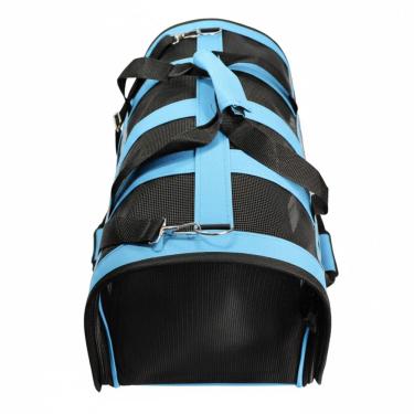 Imagem de Bolsa Transporte Pet Gato Cachorro Animais Estimaçao Faixa Refletiva Segurança 