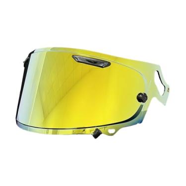 Imagem de ZQIYDYP Viseira De Capacete Vas-V Max Vision Para Capacetes Rx-7X, Corsair-X, Signet-X, Quantum-X, Dt-X, Defiant-X, Vas-V, Regent-X, Max, Rx-7V, Neo, Xd (Revo Deep Gold - Uso Diário Apenas)