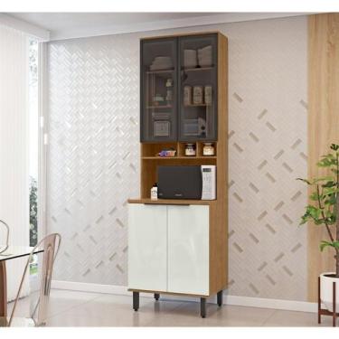 Imagem de Paneleiro 70cm 4 Portas Toscana Espresso Móveis