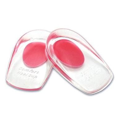 Imagem de 1 Par de Cups Calcanhar Silicone Almofadas Inserções para Sapatos Macios -slip Alivio Dor no Pé Insoletas Almofada Cuidado com os Pés Absorção Impacto