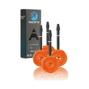 Imagem de Câmara De Ar Super Leve 700c Para Bicicleta, 4 Peças, Pneu NPY TPU 23-