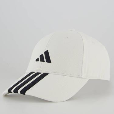 Imagem de Boné Adidas 3 Listras Branco-Unissex