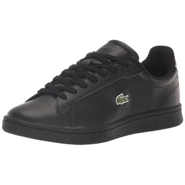 Imagem de Lacoste Tênis infantil Carnaby Pro, Preto/preto, 17