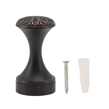 Imagem de Gancho de toalha para banheiro, gancho de parede para robe, cobre, retrô, multifuncional, economizador de espaço, cabide para porta, banheiro, lavanderia, entrada do armário (Tipo D)