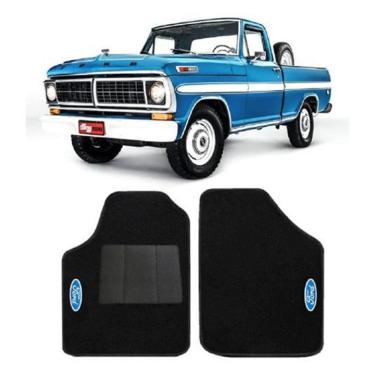 Imagem de Jogo De Tapete Automotivo F100 97 Carpete Base Pinada