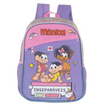 Imagem de Mochila De Costas Infantil G Turma da Mônica - Luxcel-Feminino