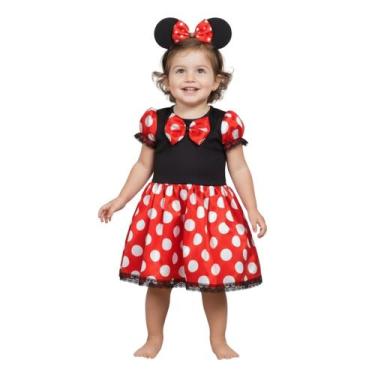 Imagem de Fantasia Infantil Minnie Mouse - - Mundo Encantado Fantasias, Vermelho
