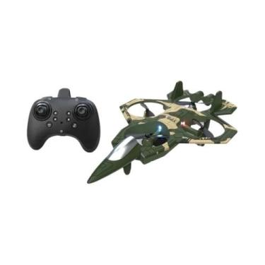 Imagem de Avião De Controle Remoto Para Meninos Com Giroscópio De 4 Eixos 360 gr