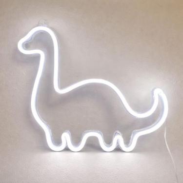 Imagem de Led Neon Decorativa Dinossauro Minimalista Quarto Infantil - - Comerci
