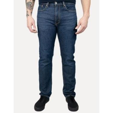 Imagem de Calça Levis Jeans Masculina 505 Regular Stretch Hint Of Cool Azul Escuro-Masculino