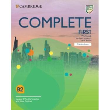 Imagem de Complete first workbook without answers with audio - CAMBRIDGE, 3
