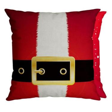 Imagem de Capa de Almofada Papai Noel Cinto - Belchior