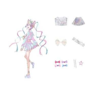 Imagem de Fantasia Completa De Cosplay KAngel De Needy Girl Overdose, Uniforme D