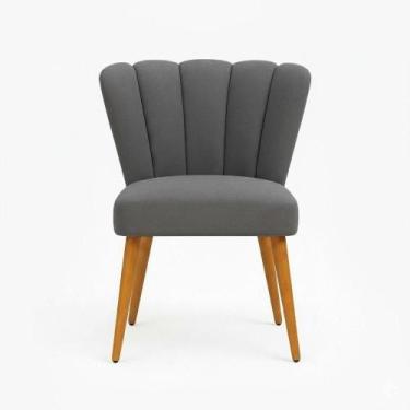 Imagem de Kit 2 Cadeiras Decorativas para Penteadeira Quarto Mesa de Jantar Liz 