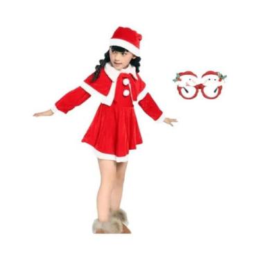 Imagem de Fantasia De Papai Noel Para Meninos E Meninas, Traje Quente De Natal, 