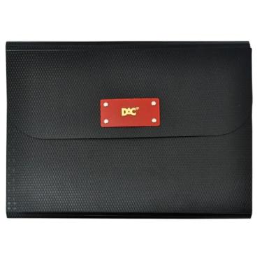 Imagem de Pasta Sanfonada A4 12Divisões Unitario, Dac, Pasta Sanfonada A4 12Divisões Unitario 658Pp-Vm, Vermelho, 658Pp-Vm