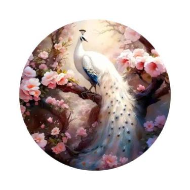 Imagem de Quebra-Cabeça De Madeira Pavão: Jogo Interativo Para Crianças, Adultos