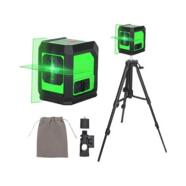 Imagem de Nível a Laser Verde 2 Linhas Portátil HILDA Instrumento a Laser Magnét