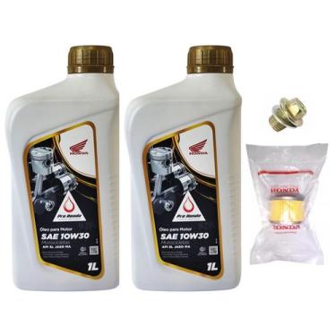 Imagem de Revisão Cb 300f Twister 23 à 24 Oleo 10w30, Filtro, Bujão - Honda