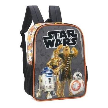 Imagem de Mochila Juvenil Star Wars Costas Meninos Original Escolar , Escolar