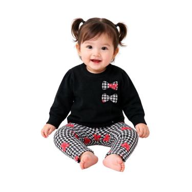 Imagem de Conjunto de Laço Infantil Bebê Menina Estampa Kyly-Feminino