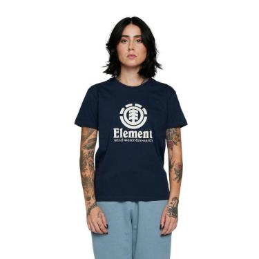 Imagem de Camiseta Element M/C Vertical Marinho G-Feminino