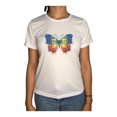 Imagem de Camiseta Feminina Dry fit Nayre Modas Frase