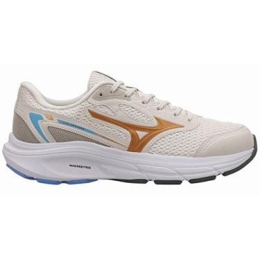 Imagem de Tênis Mizuno Hawk 6 - Feminino - 35 - Bege Azul, Bege, 35