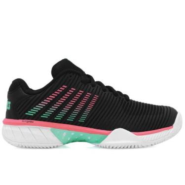 Imagem de Tênis Kswiss Hypercourt Express 2 - Clay - Saibro - Preto Verde e Rosa