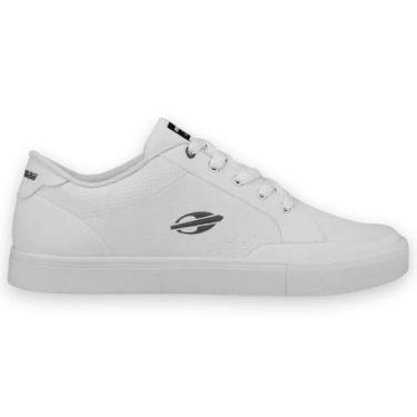 Imagem de Tenis Mormaii Urban Free Original Skate Casual Masculino, Branco, 39 B